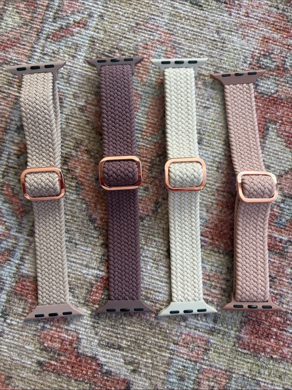 NWT 4 Watch Band for 38mm Apple Watch  - Neutral Tones